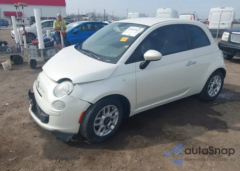 2013 Fiat 500 Pop from USA, damaged, VIN 3C3CFFAR8DT598315